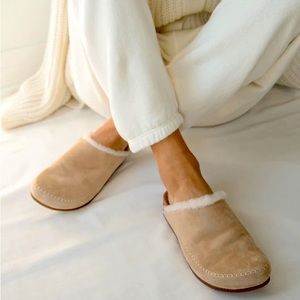 Jenni Kayne Shearling Lined Moc Clog NWOT